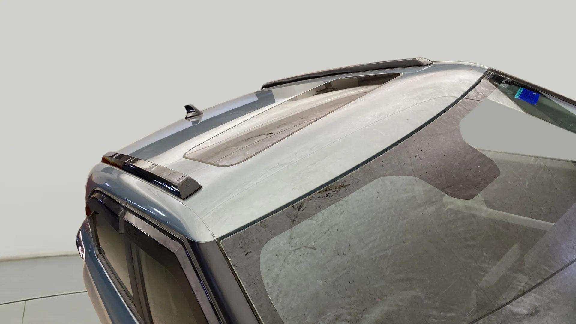Sunroof and roof rails view of a Tata Punch