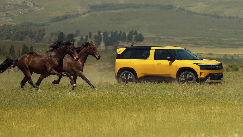 Side view of a andaman adventure tata sierra