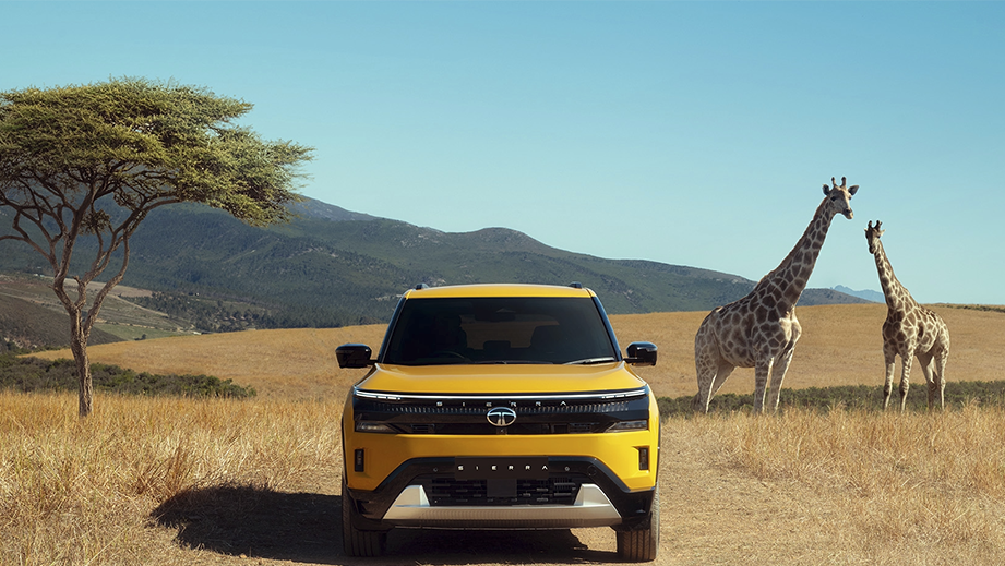 Front view of a Andaman Adventure with DT Tata Sierra