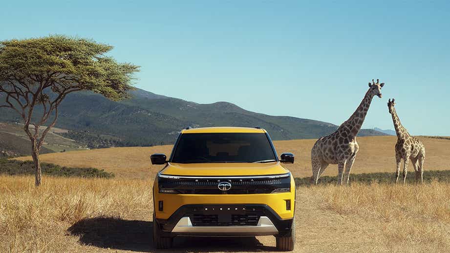 Front view of a Andaman Adventure with DT Tata Sierra