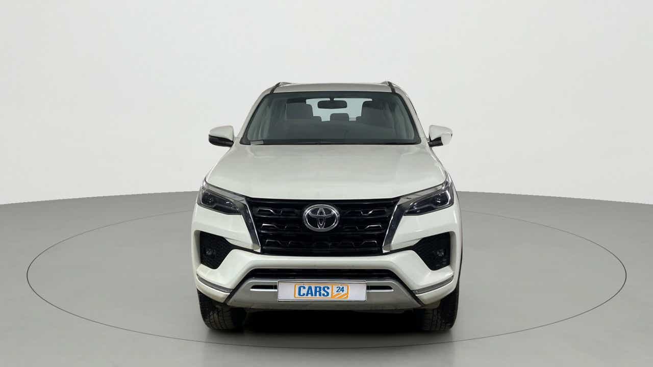 Front view of a Toyota Fortuner