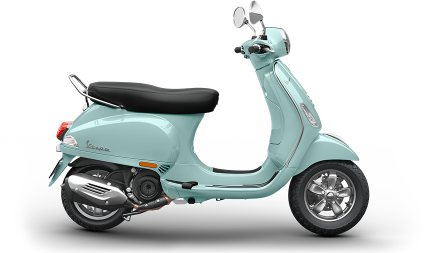 Side view of Vespa