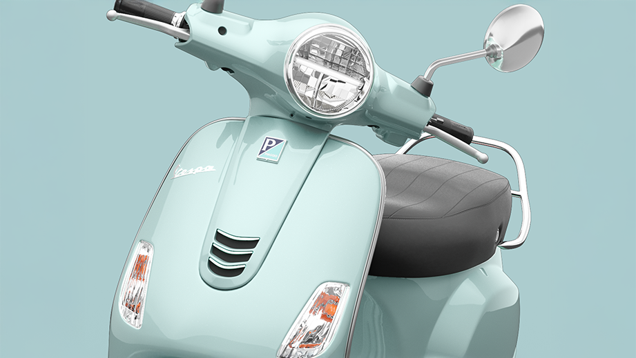 Front view of Vespa
