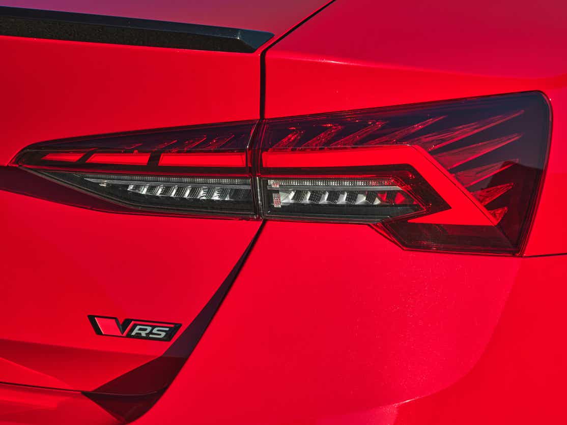 Rear Tail Light View