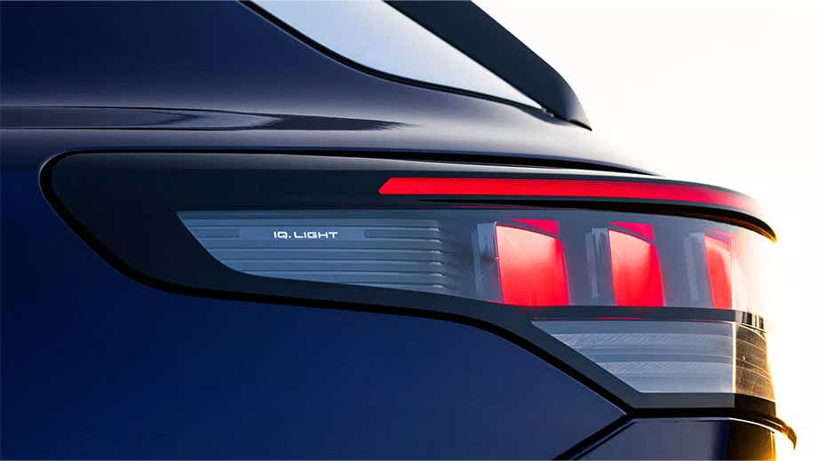 Tail light of a Volkswagen Tayron