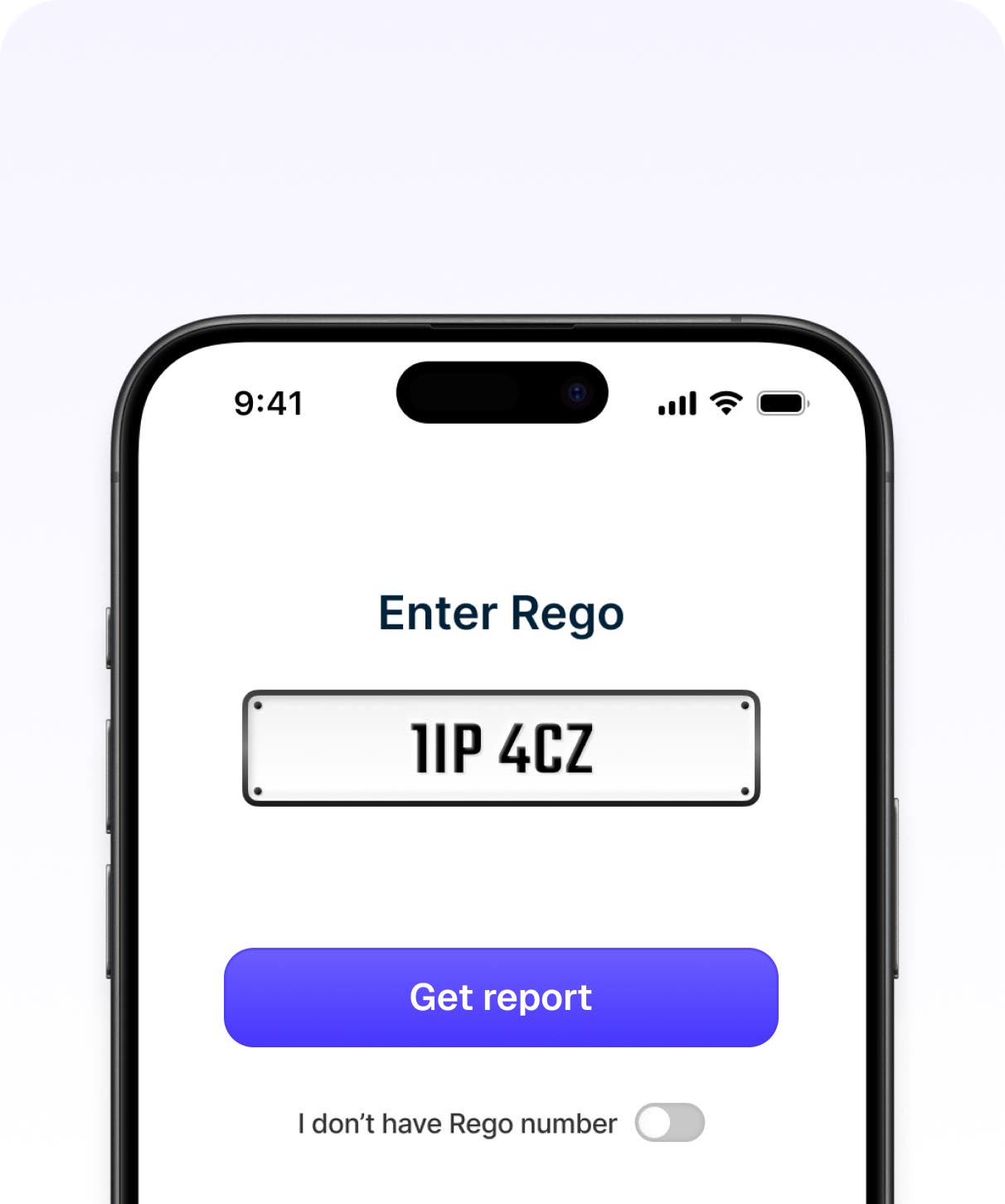enter rego
