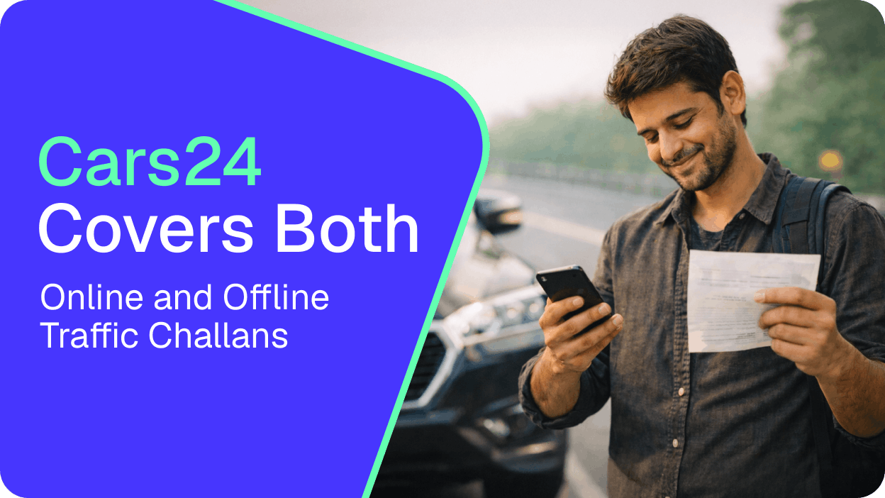 Why pay challan with Cars24